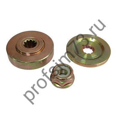 1007-4210 Фланцы для редуктора (10 шлицев, гайка М10*1,25Л) комплект 3шт