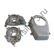 1006-7010 Картер двигателя 26 см3 в сборе с крышкой сцепления