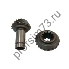 1007-2020 Коническая пара для редуктора б\косы Китай 9-зубьев