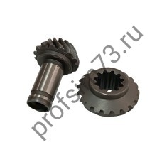 1007-2030 Коническая пара для редуктора б\косы Китай (квадрат)