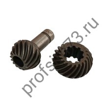 1007-2040 Коническая пара для редуктора б\косы Штиль FS100, FS120, FS130 (квадрат)