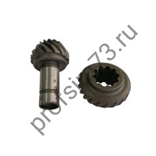 1007-2040 Коническая пара для редуктора б\косы Штиль FS100, FS120, FS130 (квадрат)