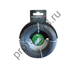 1005-8021 Леска 2.0мм 15м квадрат витой армированная (Kimoto)