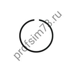 1005-7110 Кольцо поршневое для б/кос Китай 26 см3, d-34