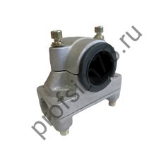 1005-2620 Кронштейн крепления ручек управления d-26мм с резиновым  уплотнителем