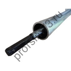 1005-2020 Штанга  L-152см, d-25,4мм с валом квадрат 5