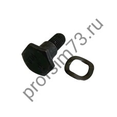 1008-6910 Болт-ось крепления сцепления б\косы 33-52 см3, 1шт с гровером