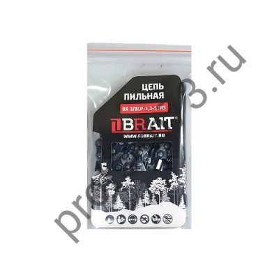 1101-0049 Цепь пильная шаг -3/8, толщина звена -1.3, 57-звеньев (Brait) RS