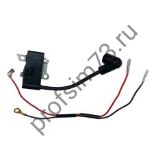 1100-1010 Катушка зажигания (магнето) б\п Хускварна 135, 435, 450 (аналог)