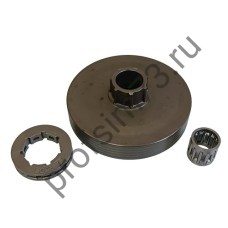 1101-8120 Корзина сцепления Китай 45-52 см3, 0.325/7, съемный венец + подшипник