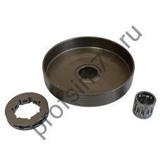 1101-8120 Корзина сцепления Китай 45-52 см3, 0.325/7, съемный венец + подшипник