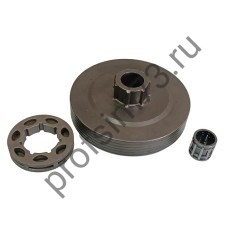 1101-8140 Корзина сцепления Китай 38 см3, 3/8-6 съемный венец + подшипник