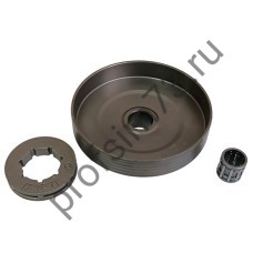 1101-8140 Корзина сцепления Китай 38 см3, 3/8-6 съемный венец + подшипник