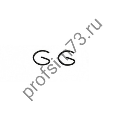 1100-6000 Стопорное кольцо поршневого пальца б/п Штиль 180 d-10мм (комплект 2шт)