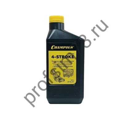 1150-0410 Масло 4-х тактное минеральное 0.6л, SAE30 (Champion) 
