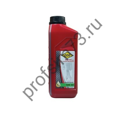 1150-0440 Масло 4-х тактное минеральное 1л, SAE30  API SJ/CF (DDE)