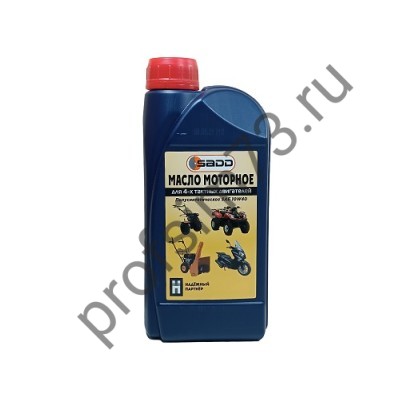 1150-0550 Масло 4-х тактное п/синтетическое 1л, SAE 10W40 (SADD)