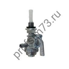 6001-0410 Краник топливного бака м/бл винт М10*1.25, выход влево с отстойником, наружная
