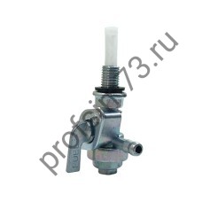 6001-0420 Краник топливного бака м/бл винт М10*1.25, выход вправо с отстойником