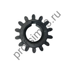 6002-0810 Шестерня заднего хода м/бл BC5512,5712 (коленвала) мал. пласт. 14-зуб.; H-28/26 ; D-39/19