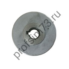 6003-0060 Шкив ведущий для двигателя м/бл 3-х ручейковый, d-20мм, шпонка 5мм (168F, м/к "Каскад") прямой