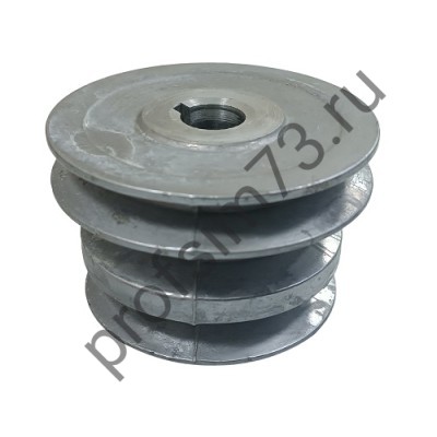 6003-0080 Шкив ведущий для двигателя м/бл 3-х ручейковый, d-19мм, шпонка 5мм (м/б "Нева")