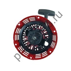 6000-7030 Стартер м/бл HONDA GX120,160,200, 168F виброплита (круглые металлические прямые зацепы)