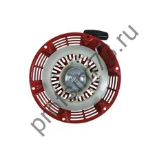6000-7040 Стартер м/бл HONDA GX390, двигатель 188 F, плоские метал. зацепы, d-215мм, м\у крепл.-100мм