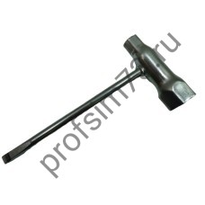 909-5045 Ключ комбинированный 10*19, торцевой,свечной,отвертка (Champion) 