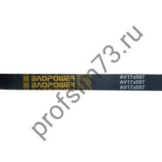 5000-3376 Ремень AVX 17*987 Li клиновой зубчатый