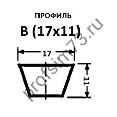 5000-5150 Ремень В-750 (HIMPT)