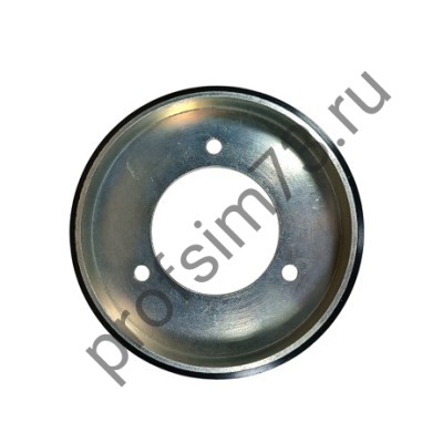 900-0600 Кольцо фрикциона для снегоуборщиков (п\у на металлическом диске) D-127/112мм, посад.d-57мм, между отв.- 59мм