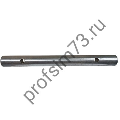 150-0255 Вал для бетономешалки Хамерлен (L-155мм, D-15мм) 2 отверстия