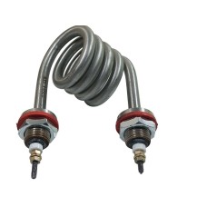 335-6690 Тэн титана 4500w, 220v, между контактами 8см (нержавейка) 