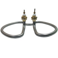 335-6757 Тэн титана 2500w (d-240мм) 220v (между контактами - 45мм) нержавейка