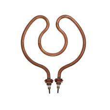 335-6780 Тэн титана 2000w (d-200мм) 220v (между контактами - 30мм) медь