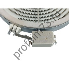 340-5316 Электроконфорка для стеклокерамики 2100W (D-230/205мм) 481231018892, 327341, COK1053UN