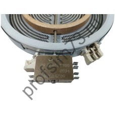 340-5420 Электроконфорка для стеклокерамики 2х -зонная 1700/700W (D-200/110мм) EGO 598265, 225846, 481231018893 COK050UN