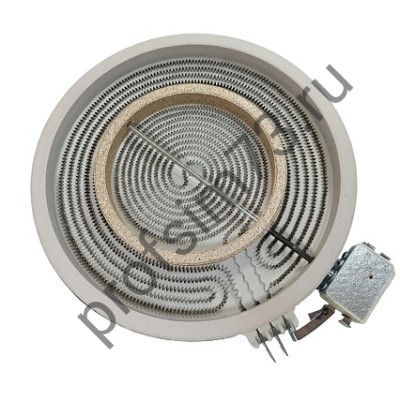 340-5440 Электроконфорка для стеклокерамики 2-х зонная 2100/700W (D-230/120мм) Whirlpool 481231018895, C00339918