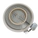 340-5440 Электроконфорка для стеклокерамики 2-х зонная 2100/700W (D-230/120мм) Whirlpool 481231018895, C00339918