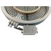 340-5440 Электроконфорка для стеклокерамики 2-х зонная 2100/700W (D-230/120мм) Whirlpool 481231018895, C00339918