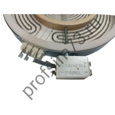 340-5441 Электроконфорка для стеклокерамики 2-х зонная 2100/700W (D-230/120мм) 481231018895, 339918, COK1054UN