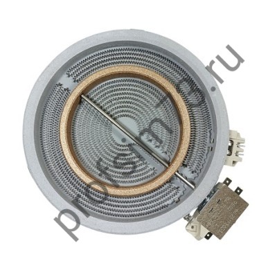 340-5450 Электроконфорка для стеклокерамики 1700/700W (D-200/125мм) двойная (EGO) 10.58211.004, COK052UN