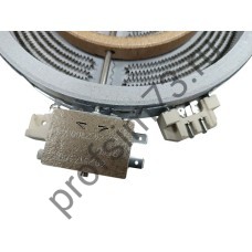 340-5450 Электроконфорка для стеклокерамики 1700/700W (D-200/125мм) двойная (EGO) 10.58211.004, COK052UN
