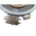 340-5450 Электроконфорка для стеклокерамики 1700/700W (D-200/125мм) двойная (EGO) 10.58211.004, COK052UN