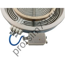 340-5470 Электроконфорка для стеклокерамики 2х-зонная 2200/1000W (D-230/140мм) 230V Indesit, C00089645