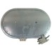340-5520  Электроконфорка для стеклокерамики 2100W (D-270/165мм) 230V  двойная 