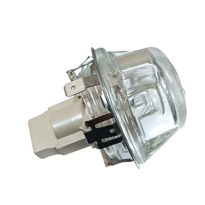 345-1165 Лампа духовки в сборе с плафоном Electrolux 3570384069, L-70мм термостойкая