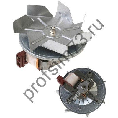 344-5070 Вентилятор обдува духовки 30W, вал 28mm (крыльчатка 7 лопастей) COK401UN, оригинал