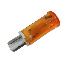 345-1140 Индикаторная лампа 250V (MDX-14a) d=12.5 (оранжевая) с клеммами